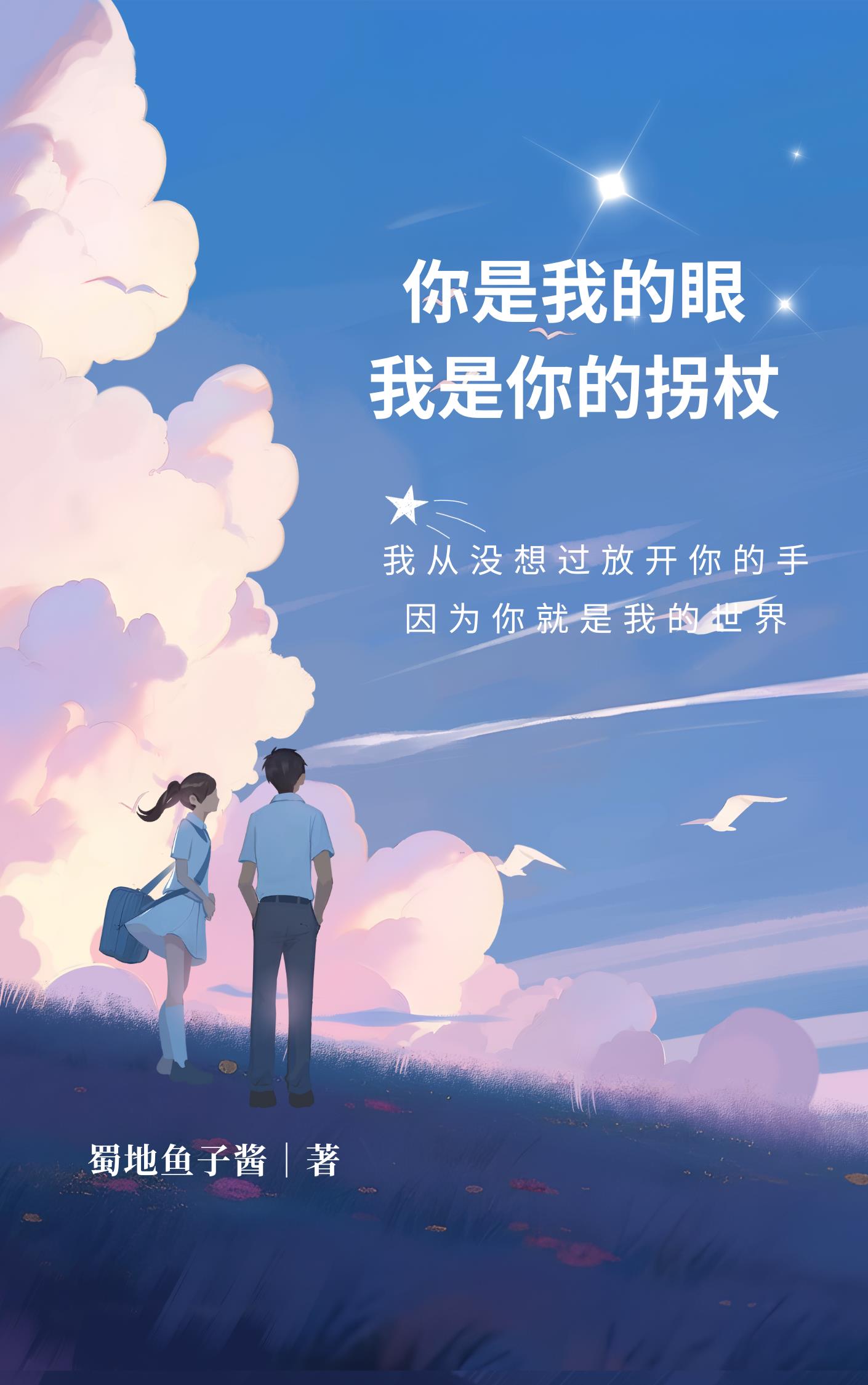 你是我的眼，我是你的拐杖